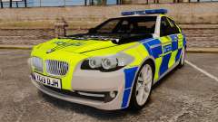 BMW 550i Metropolitan Police [ELS] pour GTA 4