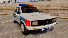 Renault 12 Turkish Police pour GTA 4