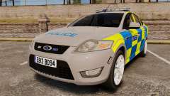 Ford Mondeo Metropolitan Police [ELS] pour GTA 4
