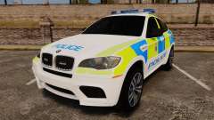 BMW X6 Lancashire Police [ELS] für GTA 4