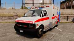 Brute Liberty Ambulance [ELS] pour GTA 4