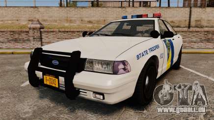 GTA V Vapid State Police Cruiser [ELS] für GTA 4