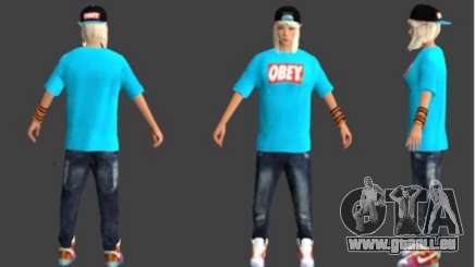 Pak skins Mädchen für GTA San Andreas