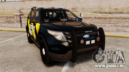 Ford Explorer 2013 Security Patrol [ELS] pour GTA 4