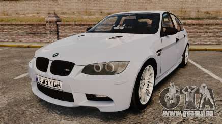 BMW M3 Unmarked Police [ELS] pour GTA 4