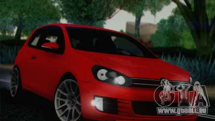 Volkswagen Golf Mk6 pour GTA San Andreas