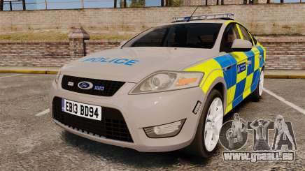 Ford Mondeo Metropolitan Police [ELS] pour GTA 4