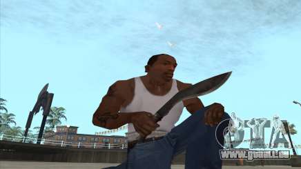 Kukri couteau-machette pour GTA San Andreas