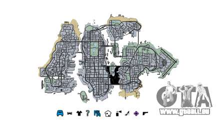 Liberty City Map V Style pour GTA 4