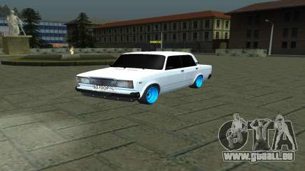 VAZ 2107 der weißen für GTA San Andreas