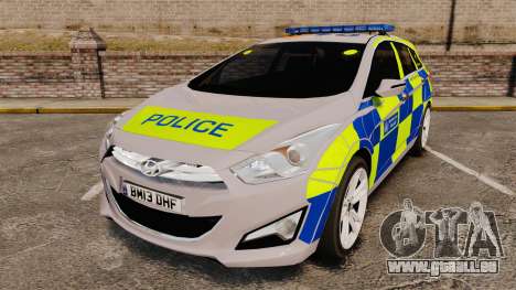 Hyundai i40 2013 Metropolitan Police [ELS] pour GTA 4