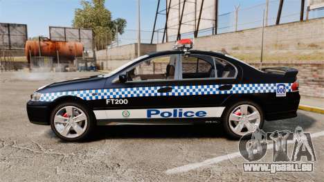 Ford BF Falcon XR6 Turbo Police [ELS] für GTA 4