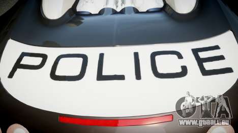 Bugatti Veyron 16.4 Police NFS Hot Pursuit pour GTA 4