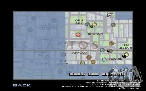 HQ Radar by Rockstar für GTA San Andreas
