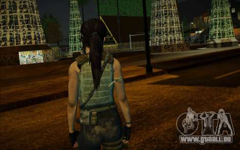 Tomb Raider Lara Croft Guerilla Outfit für GTA San Andreas