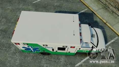 Brute GQ Med Ambulance [ELS] pour GTA 4