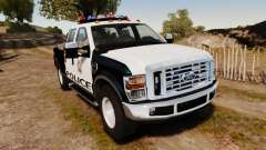 Ford F-250 Super Duty Police [ELS] pour GTA 4