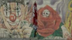 Large bloody knife pour GTA San Andreas
