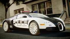 Bugatti Veyron 16.4 Police NFS Hot Pursuit für GTA 4