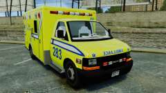 Brute New Liberty Ambulance [ELS] pour GTA 4