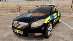 Vauxhall Insignia Sports Tourer Police [ELS] pour GTA 4