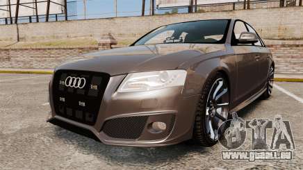Audi S4 2013 Unmarked Police [ELS] pour GTA 4