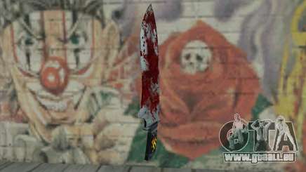 Large bloody knife für GTA San Andreas