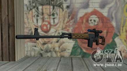 Dragunov Sniper Rifle pour GTA San Andreas