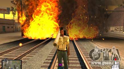 C-HUD Crime Ghetto für GTA San Andreas