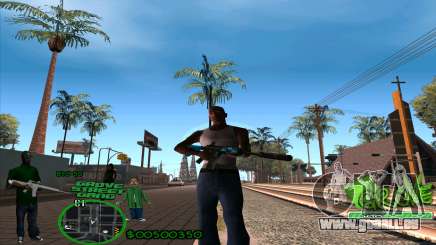 C-HUD Groove by HARDy für GTA San Andreas