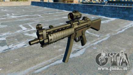 Mitraillette MP5 RIS Nom900a pour GTA 4