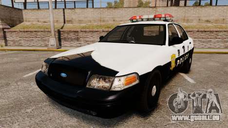 Ford Crown Victoria Japanese Police [ELS] für GTA 4