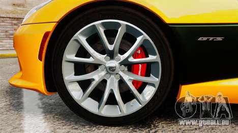 Dodge Viper SRT GTS 2013 pour GTA 4