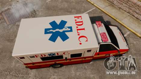 Brute FDLC Ambulance pour GTA 4