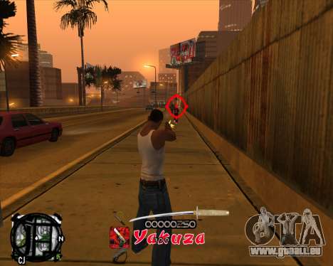 C-HUD Yakuza für GTA San Andreas