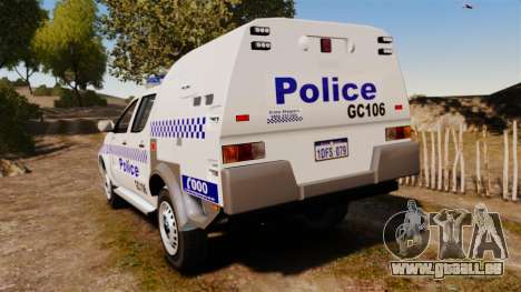 Toyota Hilux Police Western Australia pour GTA 4