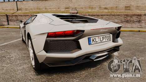 Lamborghini Aventador LP700-4 2012 [EPM] v1.1 pour GTA 4