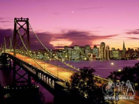 Les écrans de chargement, San Francisco pour GTA 4
