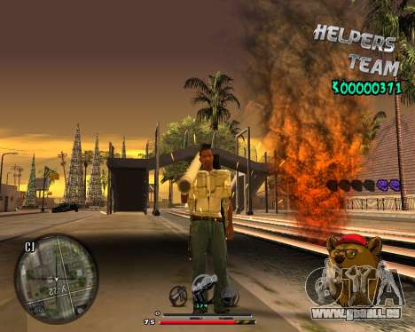 C-HUD Bear pour GTA San Andreas