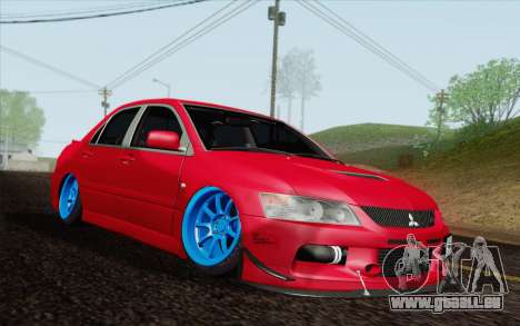 Mitsubishi Lancer MR Edition pour GTA San Andreas