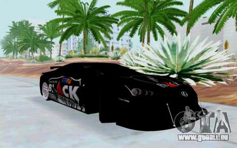 Lexus LFA Street Edition Djarum Black pour GTA San Andreas