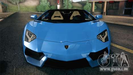 Lamborghini Aventador Roadster pour GTA San Andreas