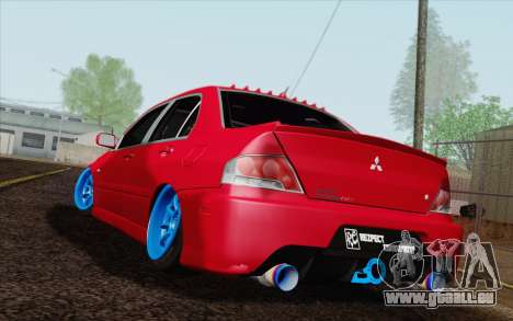 Mitsubishi Lancer MR Edition pour GTA San Andreas