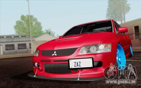 Mitsubishi Lancer MR Edition pour GTA San Andreas