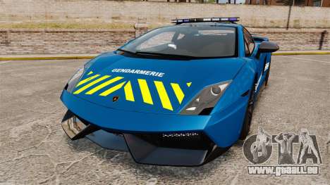 Lamborghini Gallardo Gendarmerie National [ELS] für GTA 4