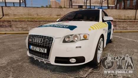 Audi S4 Avant Hungarian Police [ELS] für GTA 4