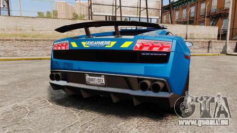 Lamborghini Gallardo Gendarmerie National [ELS] für GTA 4