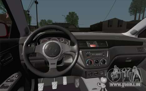 Mitsubishi Lancer MR Edition pour GTA San Andreas