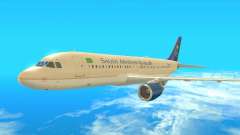 Airbus A320-200 Saudi Arabian für GTA San Andreas
