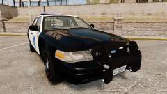 Ford Crown Victoria San Francisco Police [ELS] pour GTA 4